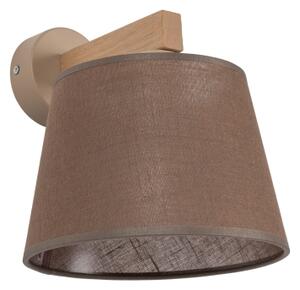 Brilagi - Lampada da parete LATTE SABIA 1xE27/15W/230V pino/marrone