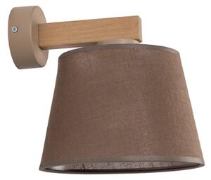 Brilagi - Lampada da parete LATTE SABIA 1xE27/15W/230V pino/marrone