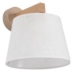 Brilagi - Lampada da parete LATTE SABIA 1xE27/15W/230V pino/bianco