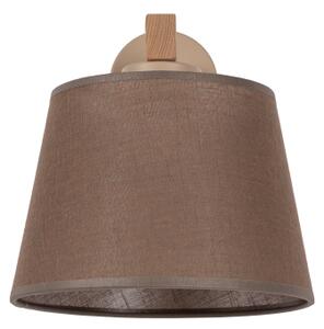 Brilagi - Lampada da parete LATTE SABIA 1xE27/15W/230V pino/marrone