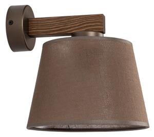 Brilagi - Lampada da parete LATTE 1xE27/15W/230V pino/marrone