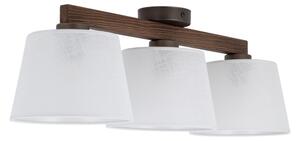 Brilagi - Lampadario a plafone LATTE 3xE27/15W/230V pino/bianco