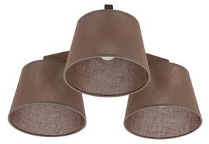 Brilagi - Lampadario a soffitto LATTE 3xE27/15W/230V pino/marrone