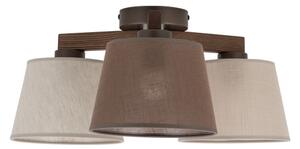 Brilagi - Lampadario da soffitto a montaggio superficiale LATTE 3xE27/15W/230V pino/mix