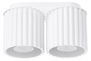 Sollux SL.1780 - Faretto AURA 2xGU10/10W/230V bianco