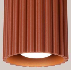Sollux SL.1799 - Faretto AURA 1xGU10/10W/230V 10 cm arancione