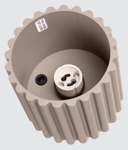 Sollux SL.1814 - Faretto AURA 1xGU10/10W/230V 10 cm taupe