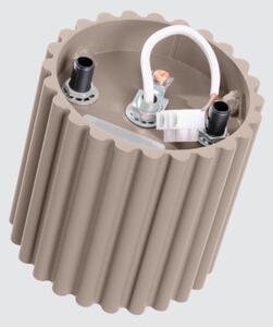 Sollux SL.1814 - Faretto AURA 1xGU10/10W/230V 10 cm taupe