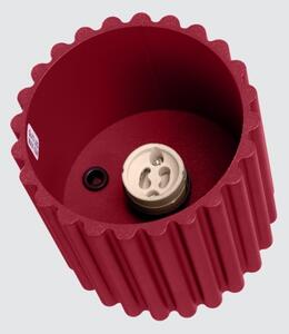 Sollux SL.1819 - Faretto AURA 1xGU10/10W/230V 10 cm rosso