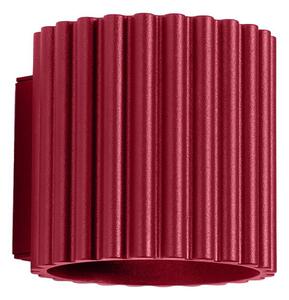 Sollux SL.1821 - Lampada da parete AURA 1xG9/10W/230V rossa