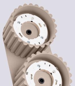 Sollux SL.1818 - Faretto AURA 2xGX53/10W/230V taupe