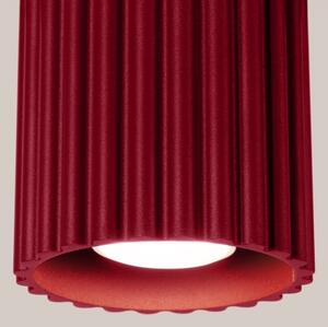Sollux SL.1819 - Faretto AURA 1xGU10/10W/230V 10 cm rosso
