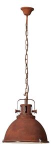 Brilliant - Lampadario a catena JESPER GLAS 1xE27/60W/230V ramato