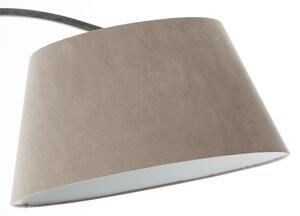 Brilliant - Lampada da terra BROK 1xE27/60W/230V tortora