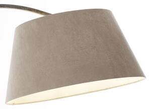 Brilliant - Lampada da terra BROK 1xE27/60W/230V tortora