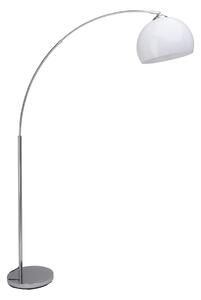 Brilliant - Lampada da terra VESSA 1xE27/60W/230V cromo lucido/bianco