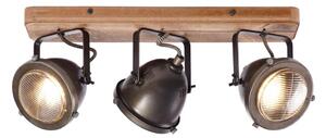 Brilliant - Faretto CARMEN WOOD 3xGU10/5W/230V marrone
