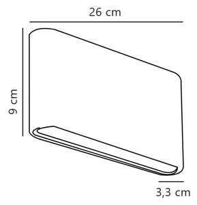 Nordlux - Applique LED da esterno KINVER LED/10W/230V IP54 bianca