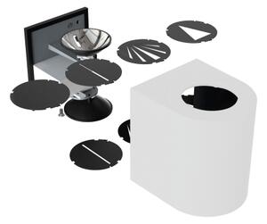 Nordlux - Applique LED da esterno CANTO 2xLED/5,5W/230V IP44 grigio