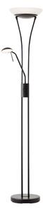Brilliant - Lampada da terra dimmerabile a LED FINN 2xLED/13W/230V nera