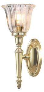 Elstead BATH-DRYDEN1-PB-LED Lampada da parete per bagno DRYDEN 1xG9/3W/230V IP44 dorata