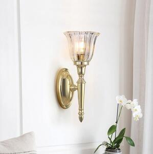 Elstead BATH-DRYDEN1-PB-LED Lampada da parete per bagno DRYDEN 1xG9/3W/230V IP44 dorata