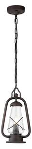 Elstead MINERS-CHN - Lampada da esterno a sospensione MINERS 1xE27/60W/230V IP44 bronzo