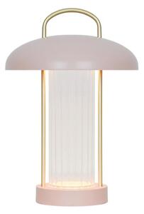 Nordlux - LED dimmerabile. Lampada da tavolo ricaricabile a sfioramento MIRANO LED/3W/3,7V rosa