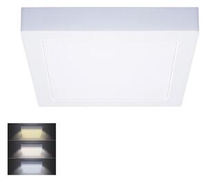 Solight WD171 - Plafoniera LED/12W/230V 3000/4000/6000K 17x17 cm bianca