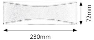 Rabalux 8795 - LED Applique a da esterno BIRMINGHAM LED/10W/230V IP65