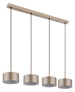 Globo 56964-4H - Lampadario sospeso su cavo RAYMOND LED/40W/230V 3000K ottone