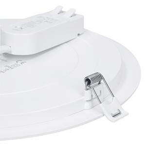 Solight WD244-S - Pannello LED 2 in 1 24W/230V 3000/4000/6000K diam. 30 cm IP54 argento