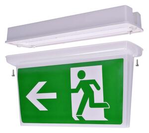 Solight WO528 - Insegna a soffitto per illuminazione d'emergenza