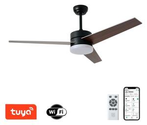 Immax NEO 07285L - LED+CCT dimmerabile ventilatore da soffitto VARIABILE 24W/230V Wi-Fi Tuya+telecomando