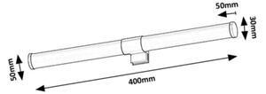 Rabalux 75043 - Illuminazione LED per specchio da bagno ZAIN LED/6W/230V IP44 40 cm