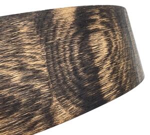 Brilagi - Plafoniera LED CARVALHO SMOKEY LED/36W/230V rovere, diam. 37,5 cm