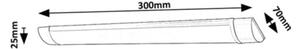 Rabalux 78022 - Lampada sottopensile BATTEN LIGHT2 LED/10W/230V 30 cm