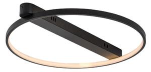 Rabalux 71344 - Plafoniera LED BELIZA 45W/230V 3000K 50x55 cm nera