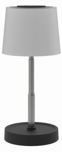 Lampada da tavolo ricaricabile dimmerabile per esterni LED 2W/5V IP44 1200 mAh, grigia