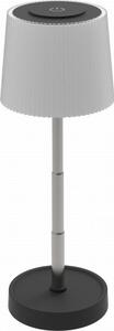Lampada da tavolo ricaricabile dimmerabile per esterni LED 2W/5V IP44 1200 mAh, grigia