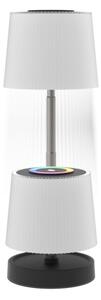 LED RGBW dimmerabile lampada da tavolo ricaricabile per esterni LED/2W/5V IP44 1200 mAh grigia