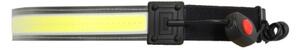 Lampada frontale ricaricabile 2x LED, 5V, 180 lm, 900 mAh, nera