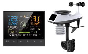 Immax NEO 07528L - Stazione meteorologica professionale 7 in 1 NEO LITE SMART 5V/2xAAA + 3xAA