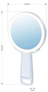 Immax 09103L - LED+CCT Specchio cosmetico dimmerabile SWEET LED/3W/5V bianco