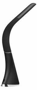 Lampada da tavolo dimmerabile a LED con display LED/7W/5V nera