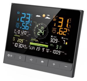 Immax NEO 07528L - Stazione meteorologica professionale 7 in 1 NEO LITE SMART 5V/2xAAA + 3xAA