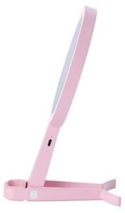 Immax 09102L - Specchio cosmetico dimmerabile LED+CCT SWEET LED/3W/5V rosa