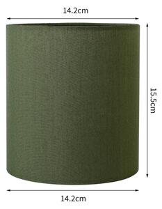 Brilagi - Paralume universale NUBILA E27 15,5x14 cm verde