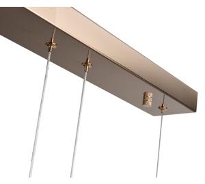 Zuma Line MD3713-2-3GT - Lampadario LED su cavo GIRONA LED/36W/230V oro rosa