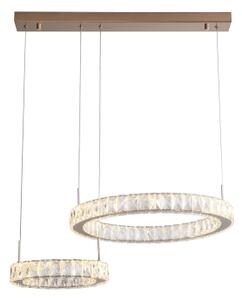 Zuma Line MD3713-2-3GT - Lampadario LED su cavo GIRONA LED/36W/230V oro rosa